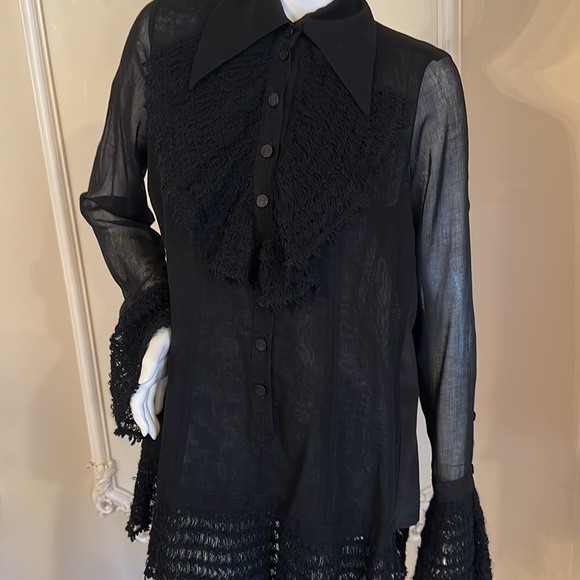 Chloe’ Mini Dress Made in France for BERGDOORF GOODMAN Size L - Picture 7 of 16